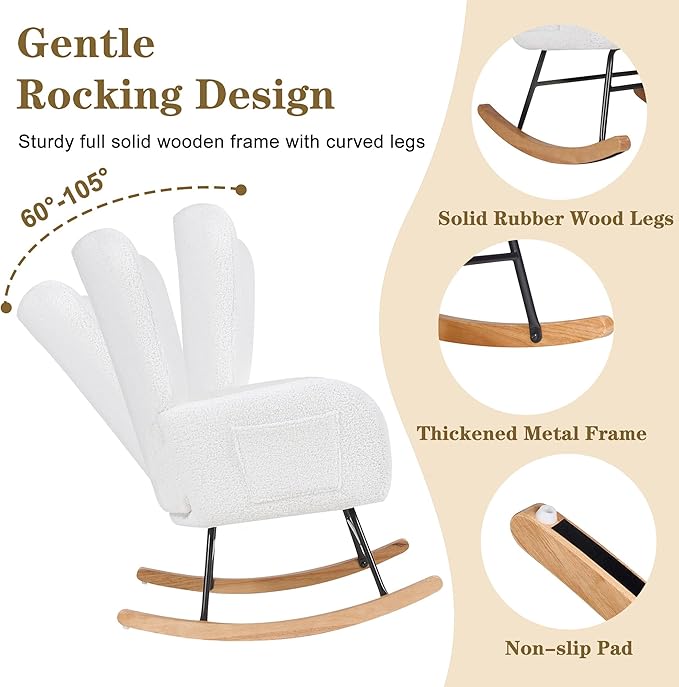 VECELO Rocking Chair Nursery