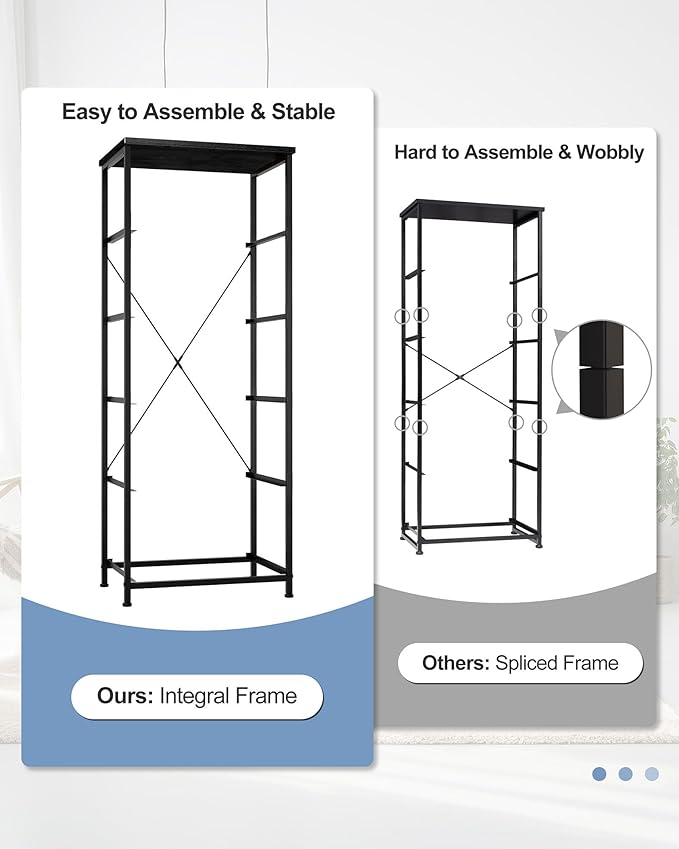 Crestlive Products Vertical Dresser Storage Tower