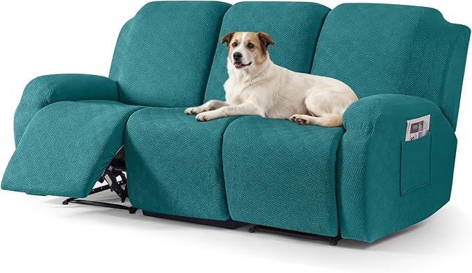 Timeles Recliner Covers for 3 Seater Reclining Couch Covers Sofa Slipcover