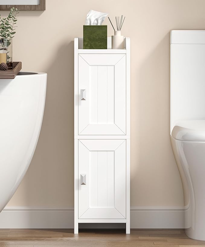 Akxomel Small Bathroom Cabinet