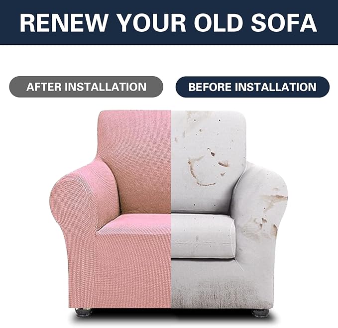 Cupuamon 2026 New Stretch Chair Sofa Slipcovers Couch Cover