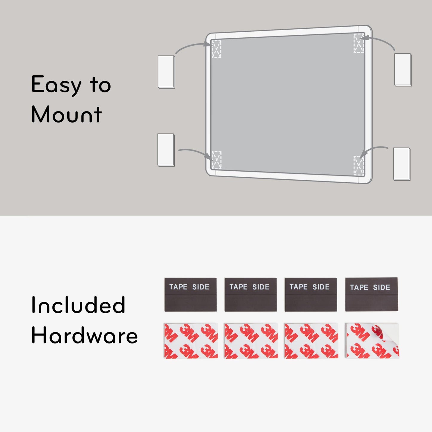U Brands Contempo Magnetic Dry Erase Board White Board Bundle, 8.5” x 11”, White Modern Frame, Includes 4 Boards, 4 Markers, and 4 Magnets