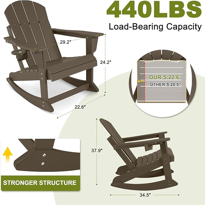 Plastic Adirondack Chair