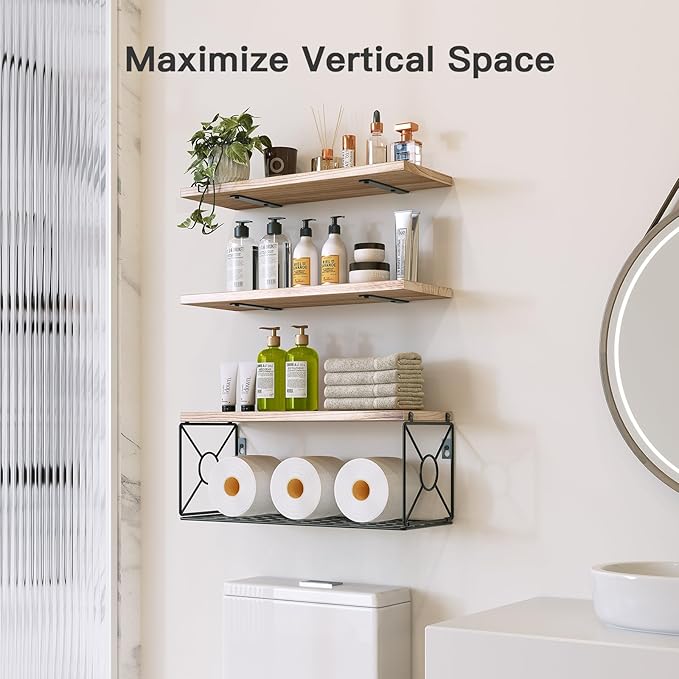 Amada Bathroom Shelves Over Toilet