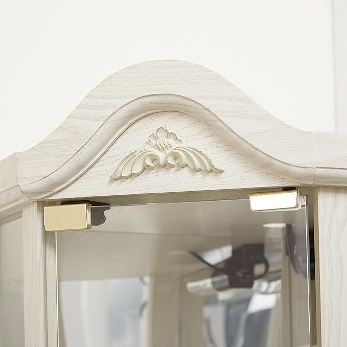 Glass Corner Display Cabinet