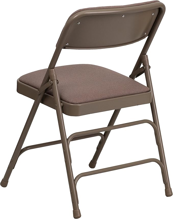 Flash Furniture 2 Pack HERCULES Series Curved Triple Braced & Double Hinged
