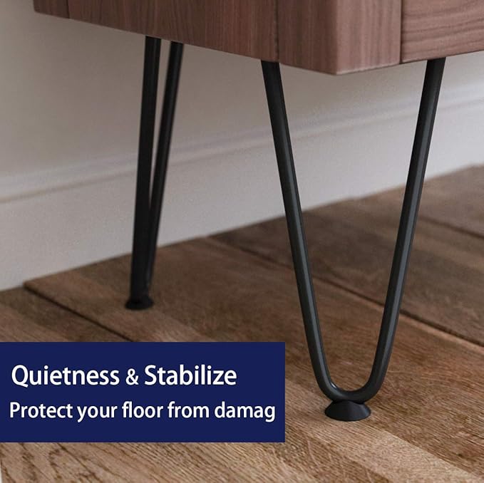 SMARTSTANDARD 8 Inch Heavy Duty Hairpin Furniture Legs, Metal Home DIY Projects