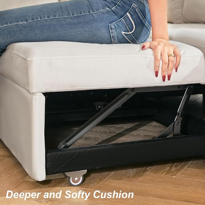 Belffin Modular Sectional Sleeper Sofa