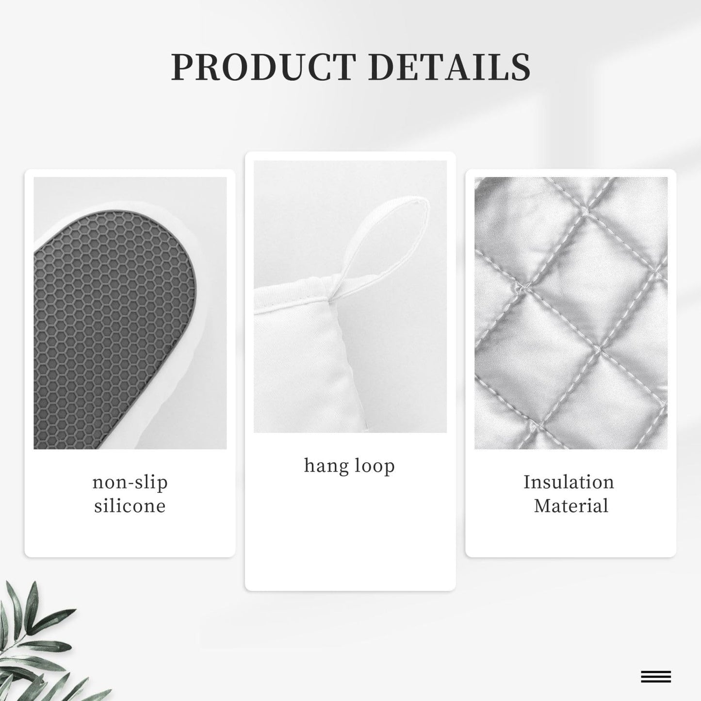 MIFSOIAVV Mushroom Oven Mitts and Pot Holders Sets Silicone Vintage Mushrooms Kitchen Mitts Potholders Heat Resistant 4Pcs Oven Gloves Hot Pads for Kitchen Baking Cooking BBQ Grilling