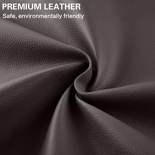 Self Adhesive Leather Repair Patch Kit, 17 in x 79 in Large Vinyl Leather