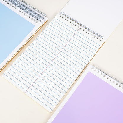Steno Pads – 6x9 Inches 80 Sheets Steno Notebooks for Writing Notes in School, University, College & Office (2PCS Turquoise)