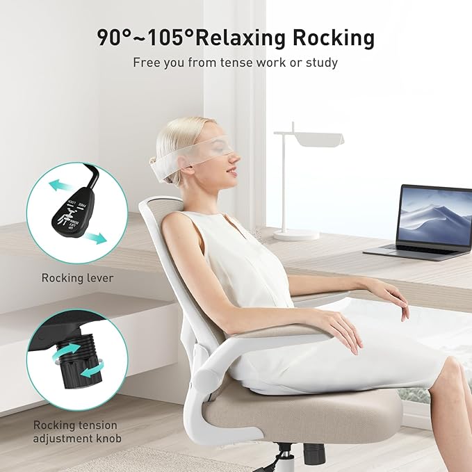 Hbada Office Chair Ergonomic Desk Chair, Office Desk Chairs