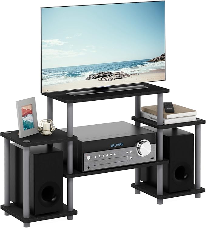 Furinno Turn-N-Tube No Tools Entertainment TV Stands
