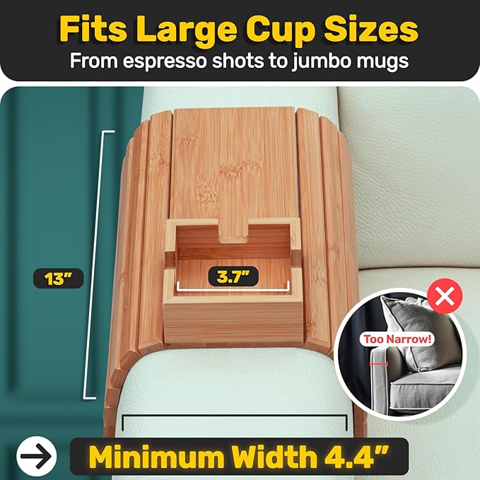 FUN FOREST Bamboo Couch Holder