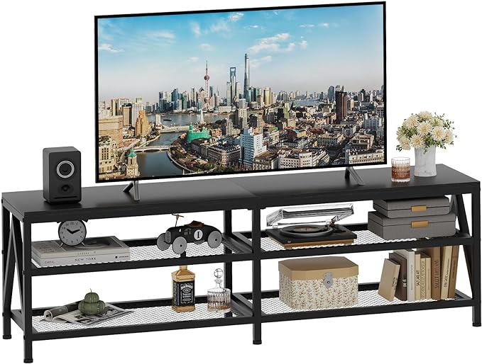 TV Stand for TVs up to 70 Inch, Entertainment Center for Living Room