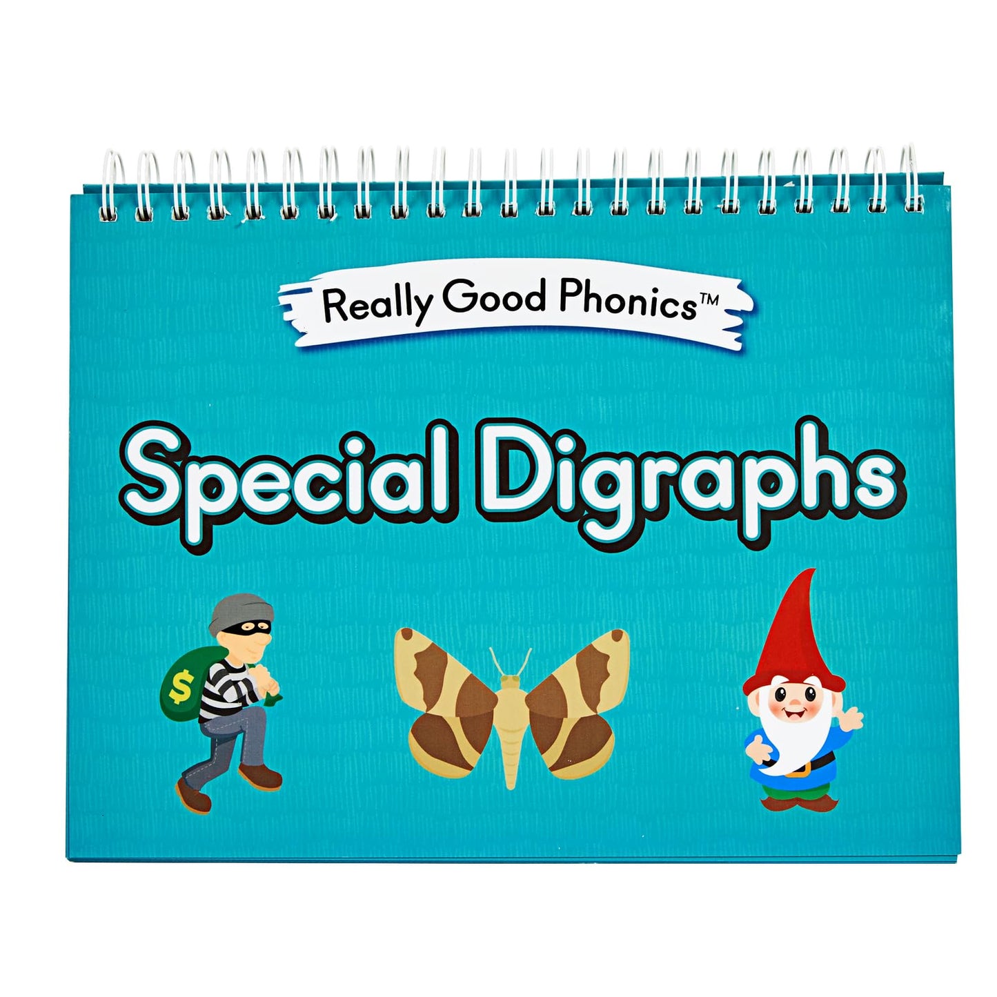 Really Good Phonics Decodable Readers Flip Chart, Consonant Digraphs and Special Digraphs, Learning Activities for Kids, Homeschool & Classroom Must Haves