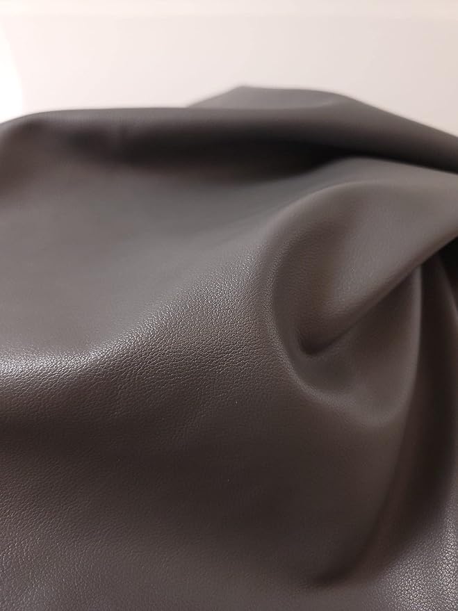 NAT Leathers | Gray Soft Faux Vegan Leather PU {Peta Approved Vegan} | 5 Yards