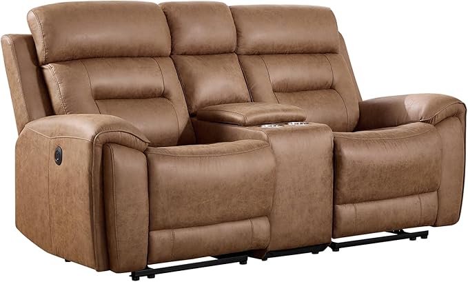 ANJ Power Reclining Loveseat Sofa