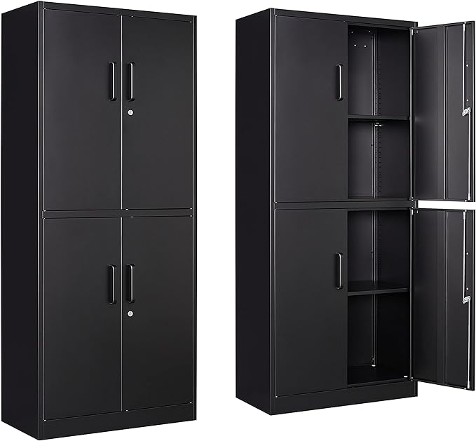 Yizosh Metal Storage Locking Cabinet