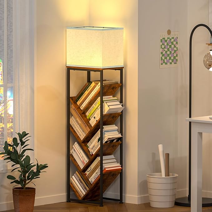 Cutogxon Tree Bookshelf with Light