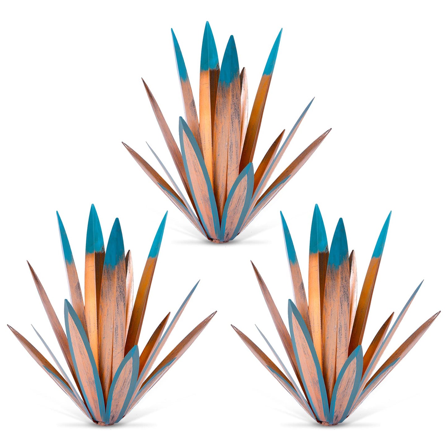Homight Metal Tequila Country Sculpture DIY Tequila Plant Home Decor Country Tequila Garden Ornament Indooutdoor Statuette Patio Lawn Patio Stake Decoration Gift to The Garden