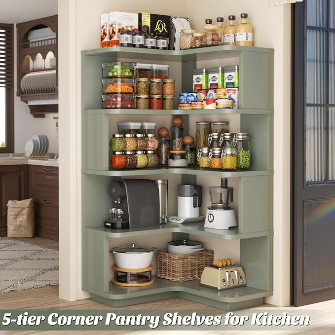 Armocity Corner Book Shelf