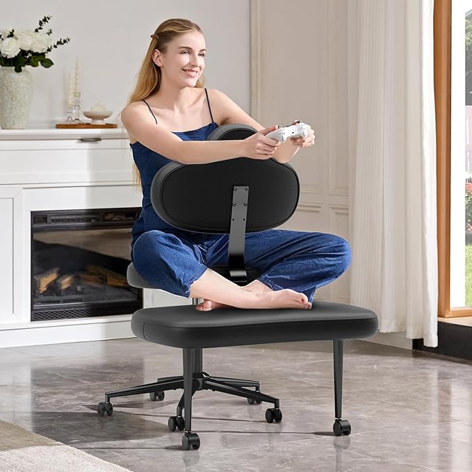 Pinmoco Cross Legged Office Chair