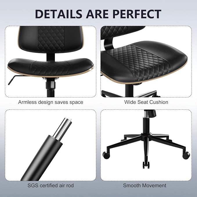 Modern Armless Office Chair