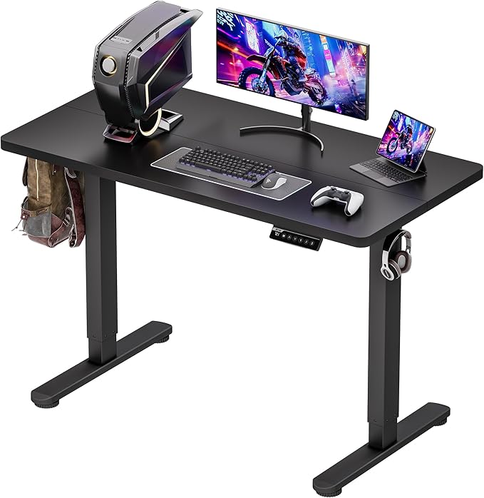 BIZUM Standing Desk Electric Adjustable Computer Desk-Stand up Desk Office