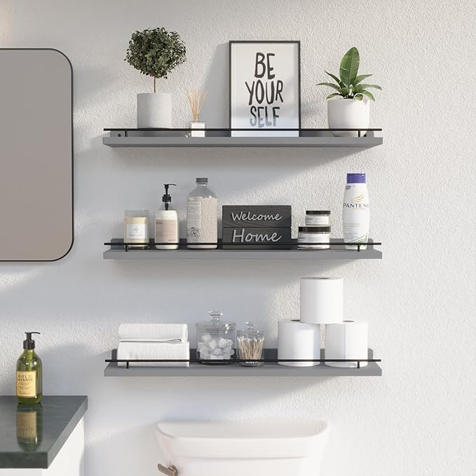WOPITUES Floating Shelves 24 inch