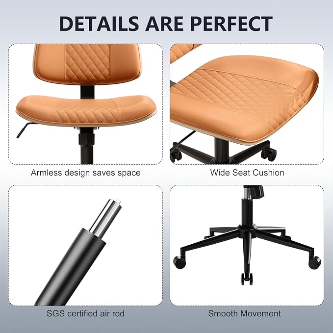 Modern Armless Office Chair