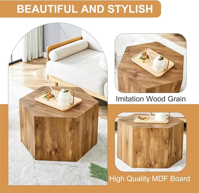 Side Table, End Table Living Room Table, Modern Side Table Sofa Couch Table