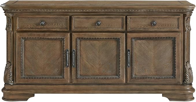 Picket House Furnishings Denali Buffet Table & Sideboard in Walnut