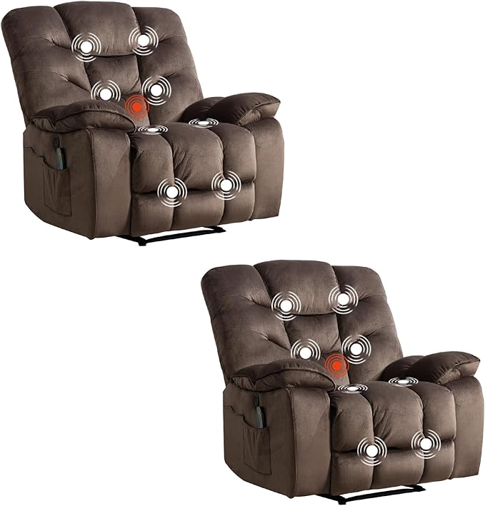 HAOMARKETS Power Recliner Chair Set of 2