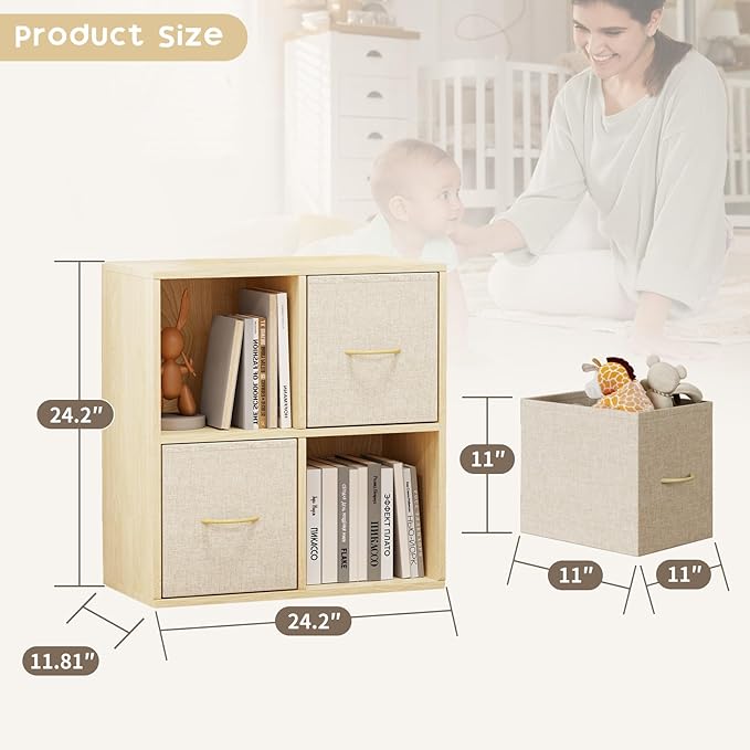 EXPERLAM 4 Cube Storage Organizer