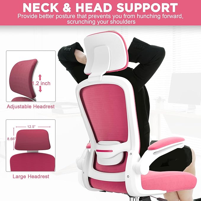 Mimoglad Office Chair, High Back Ergonomic Desk Chair