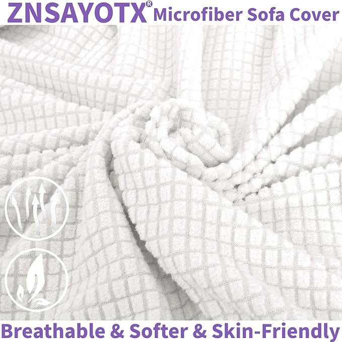 ZNSAYOTX Super Stretch Chair Slipcover Universal Sofa Chair Covers