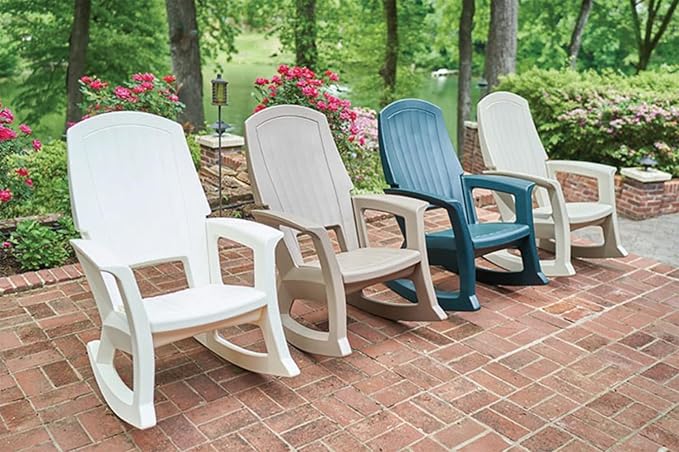 Semco Rockaway Heavy Duty All-Weather Outdoor Rocking Chair Plastics