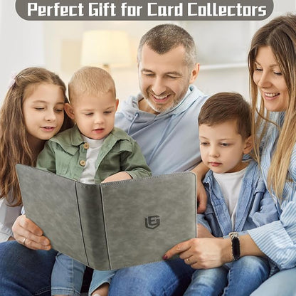 12 Pocket Card Binder,720 Pocket Trading Card Binder，Side Loading Collectible Card Albums for MTG, for TCG Football, Sports, Game Cards Black