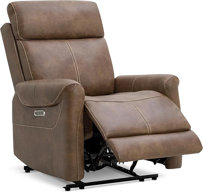 KISLOT Leather Recliner Chair for Adults Wall Hugger RV Recliner