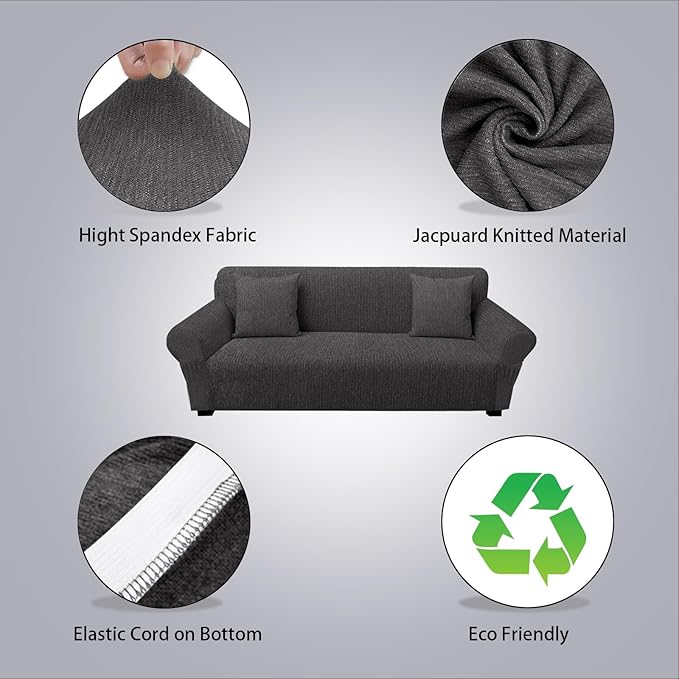 Sofa Slipcover with 2 Pillow Cover