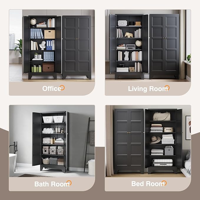 Yizosh Metal Storage Cabinet