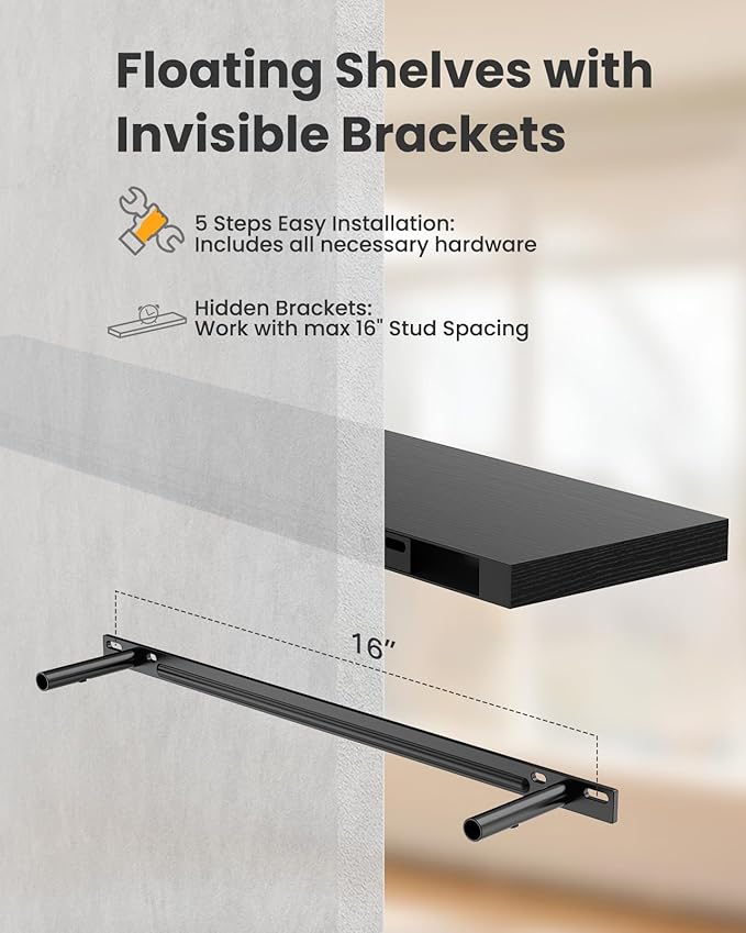 AMADA HOMEFURNISHING Floating Shelves