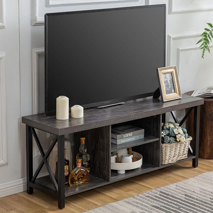 GAZHOME TV Stand for TV up to 55 Inches, TV Cabinet