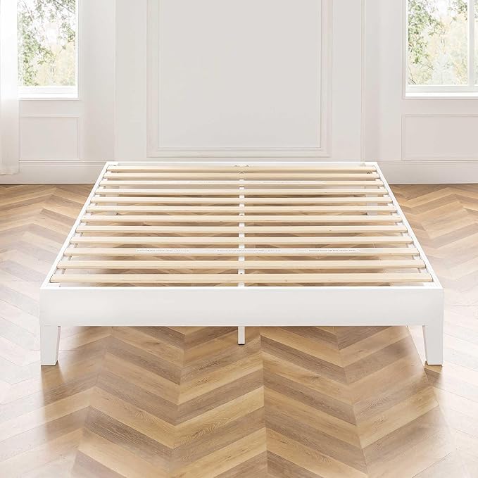 Mellow Naturalista Grand 12 Inch Solid Wood Platform Bed