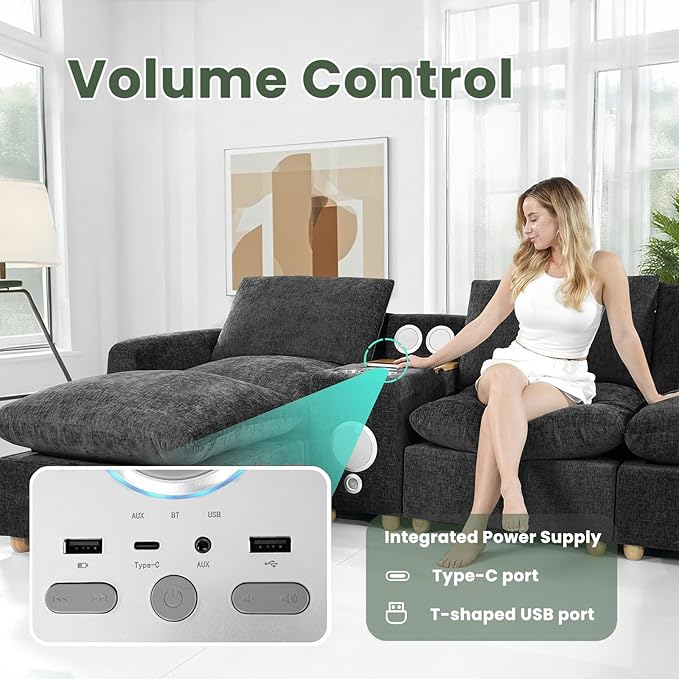 Brelice Modular Sofa Console