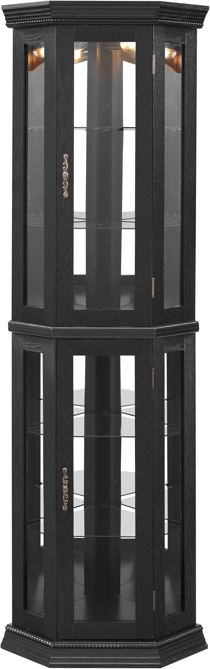 Glass Corner Display Cabinet