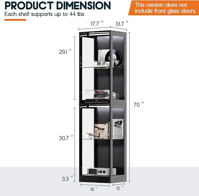 AMERLIFE RGB Display Cabinet
