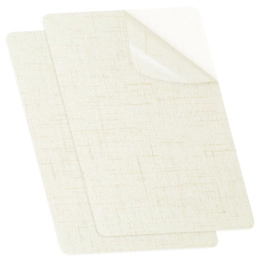 Self-Adhesive Fabric Repair Patches, Large Size 8X11 inch Linen Furniture