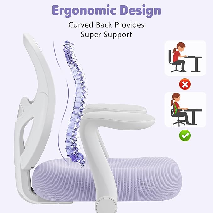 HOFFREE Kids Desk Chair Ergonomic Study Chair